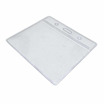 Clear ID Badge Pocket Hidden Disability Sunflower