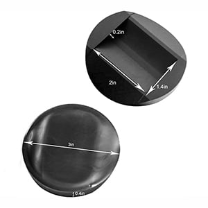 Rubber Caster Cups floor protector